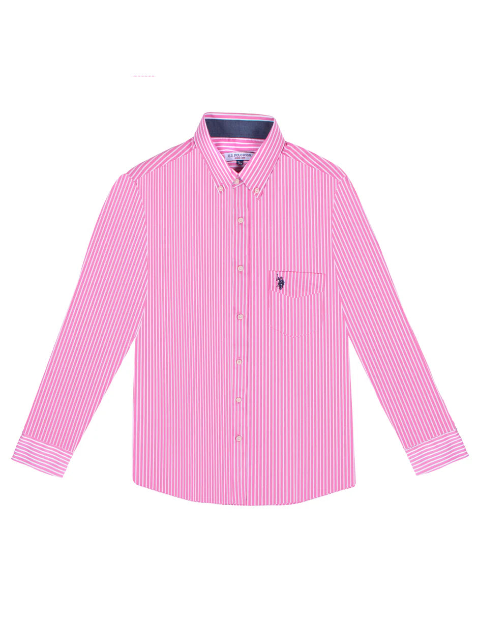 Camisa Caballero Rayas 40-5353-A