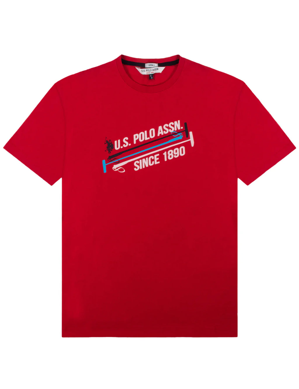 Playera de hombre color rojo USLTM-43-7276
